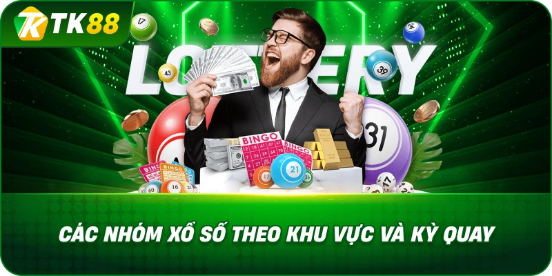 Các Nhóm Xổ Số Theo Khu Vực Và Kỳ Quay